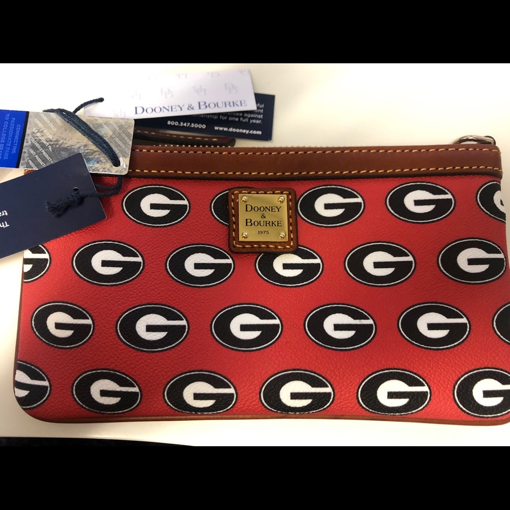 NCCA Georgia small clutch wristlet